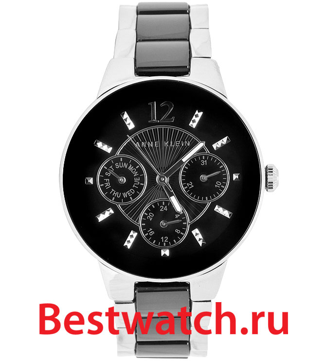 Часы Anne Klein Ceramics 1629BKSV